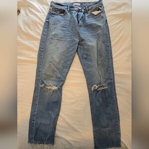 Loft High Waisted Jeens